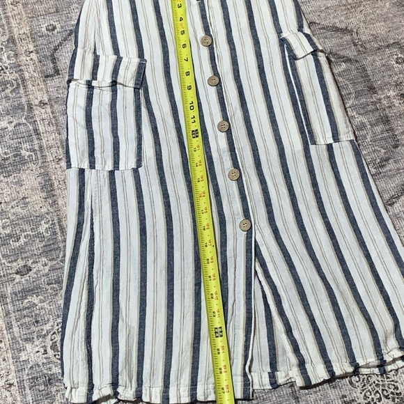 Striped Button-Down Skirt Women’s Love Tree Size Small - Picture 5 of 8